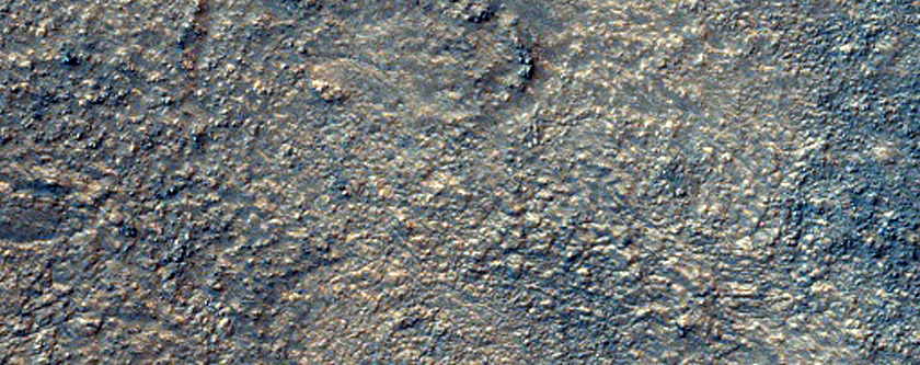 Sediments in Hellas Planitia
