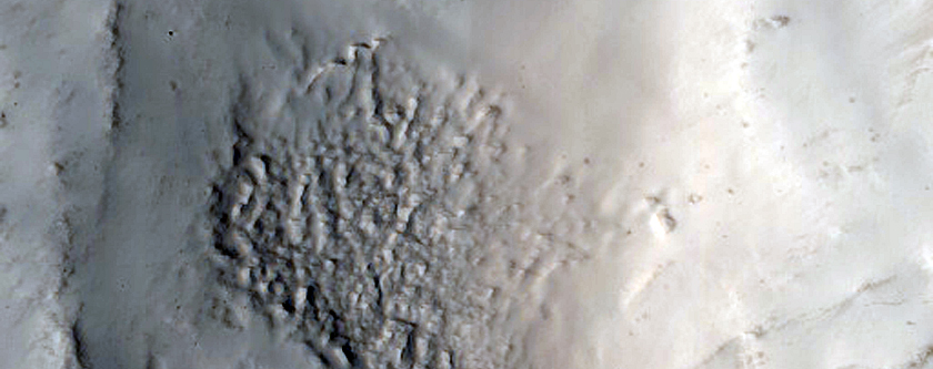 Nilosyrtis Region Dichotomy Boundary Scarp or Crater

