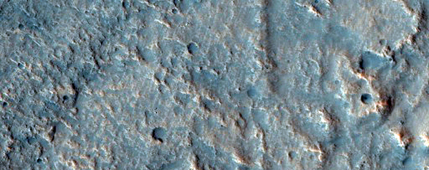Chryse Planitia Terrain Sample
