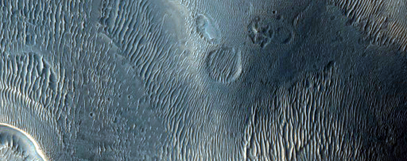 Deposits in Noctis Labyrinthus

