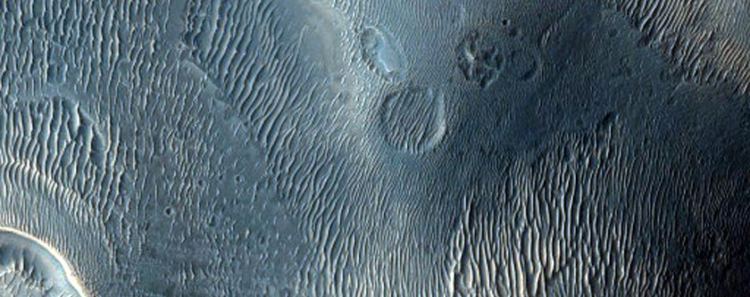 Deposits in Noctis Labyrinthus
