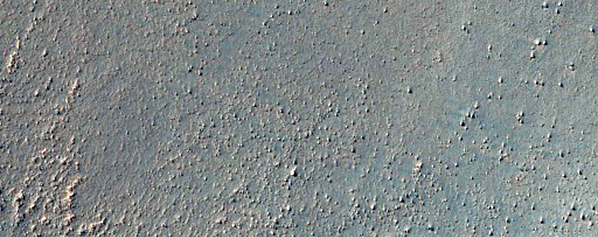 Dark Dunes in Crater in Terra Cimmeria
