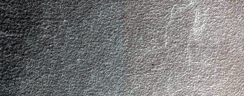 Possible Gullies on Crater Wall
