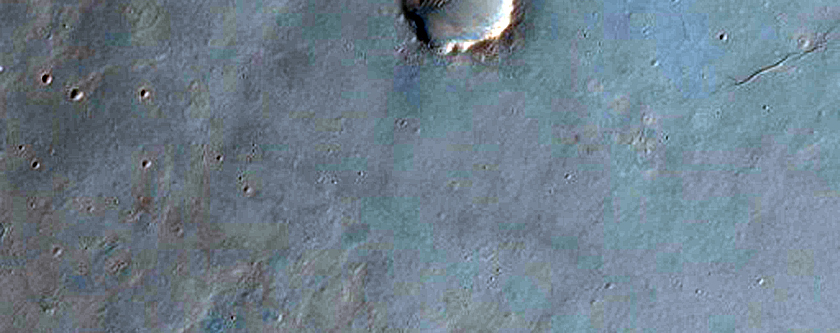 Rim of Lucaya Crater
