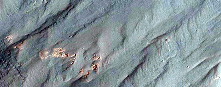 Light-Toned Layers along Coprates Chasma
