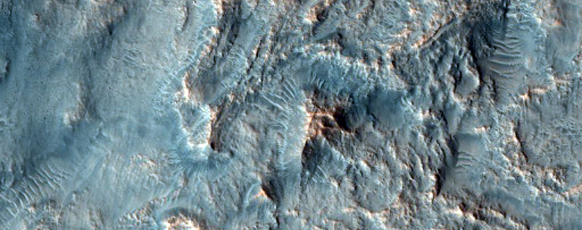 Bonestell Crater Ejecta Blanket
