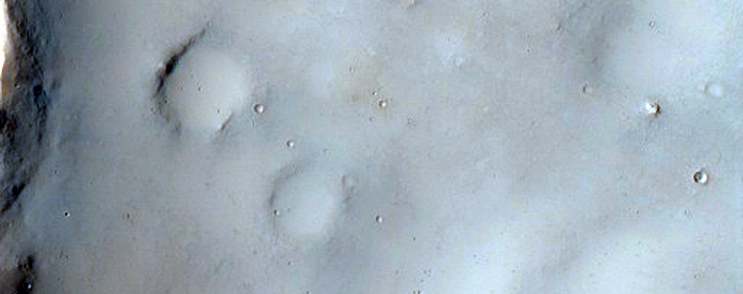Terrain in Mariner 6 Image 6N21 and CTX Image