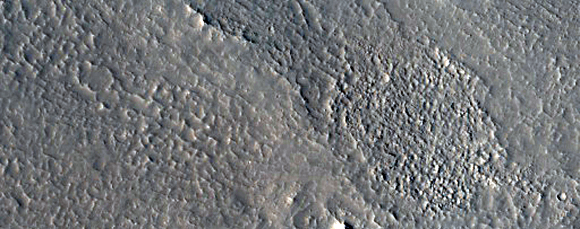Sample Terrain North of Meridiani Planum
