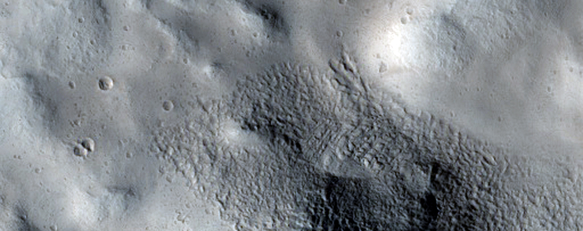 Well-Preserved Impact Crater
