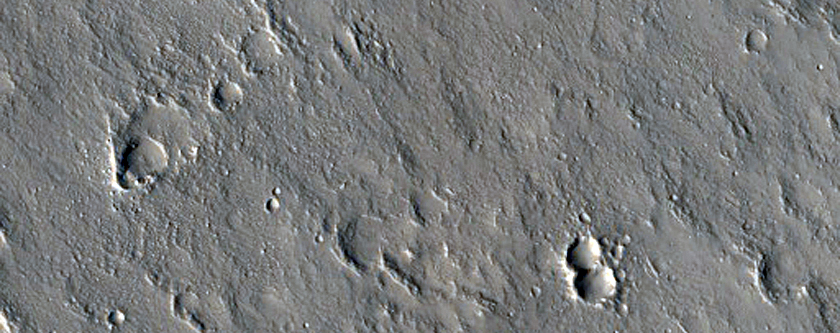 Scarp in Utopia Planitia

