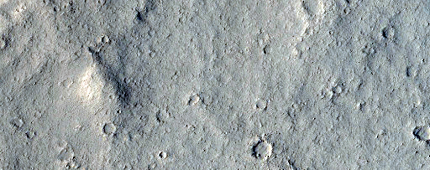 Layers in Southern Amazonis Planitia
