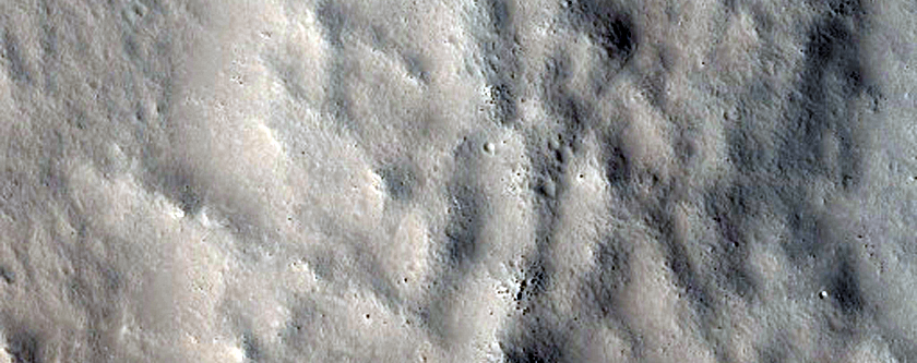 Ridge in Utopia Planitia
