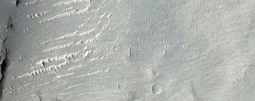 Layers in Aeolis Mensae
