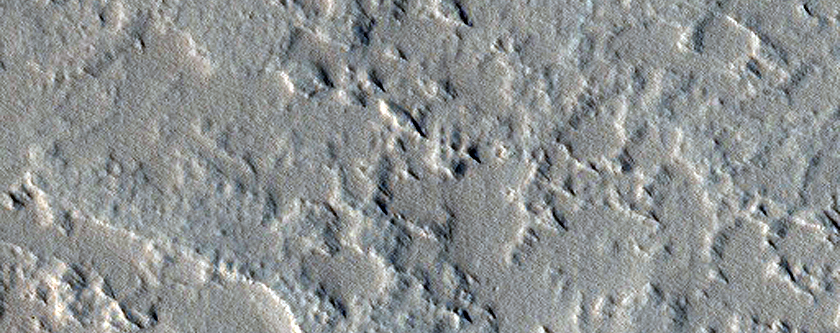 Low Shield South of Ascraeus Mons
