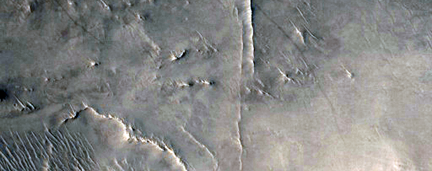 Terrain Near Auqakuh Vallis
