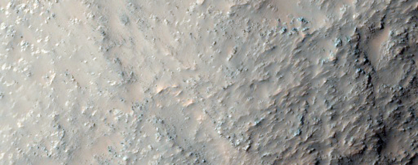 Bedrock in Argyre Planitia
