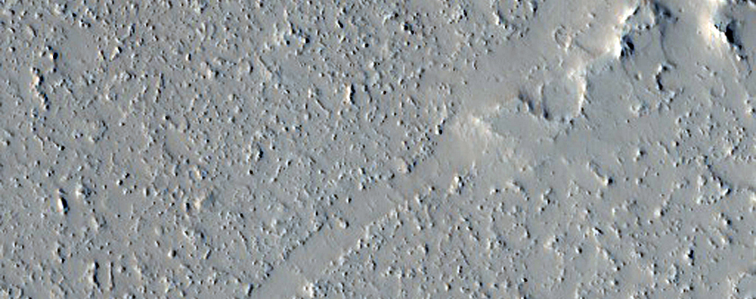 Possible Layers in Pedestal Crater Ejecta
