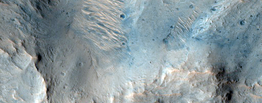 Rocky Impact Ejecta Flow
