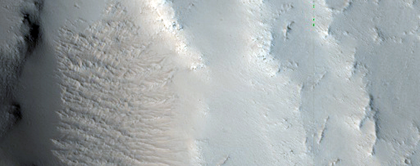 Graben Northeast of Olympus Mons
