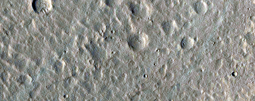 Small Degraded Crater
