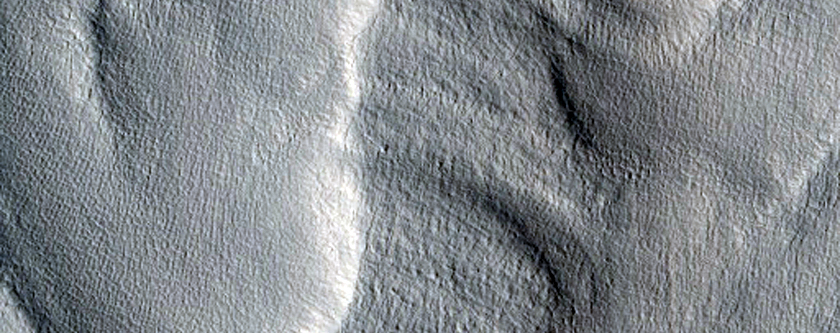 Flows along Mound in Protonilus Mensae
