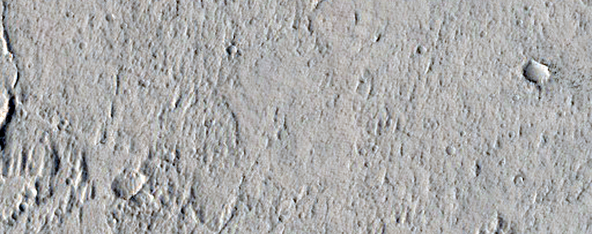 Lava in Amazonis Planitia
