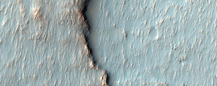 Terrain Southwest of Gorgonum Chaos
