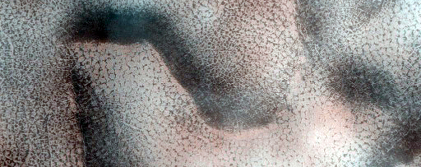 Elongated Depression in Mad Vallis

