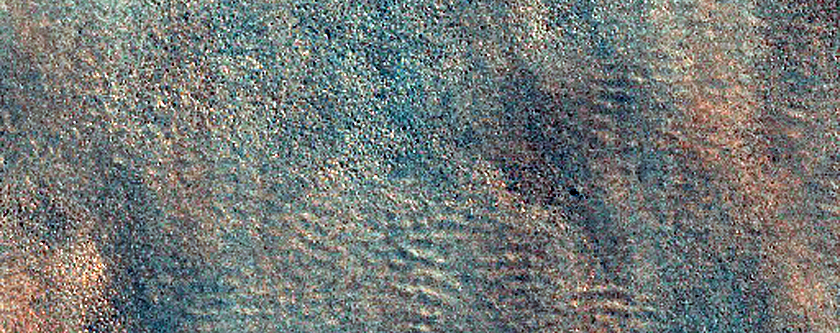 Sample of High-Latitude Terrain in Acidalia Planitia
