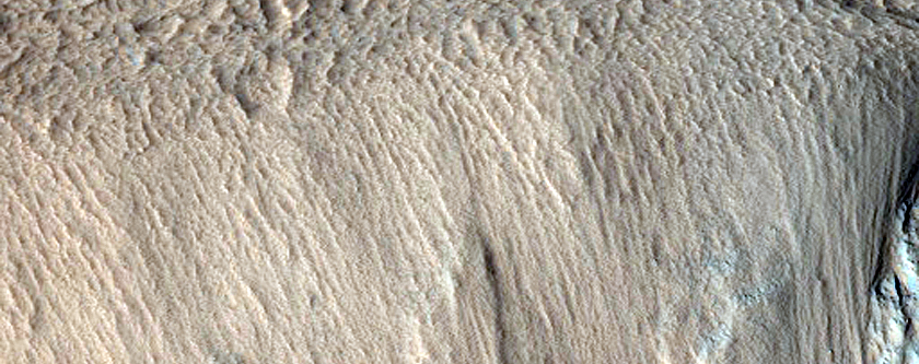 Layers Exposed along Echus Chasma
