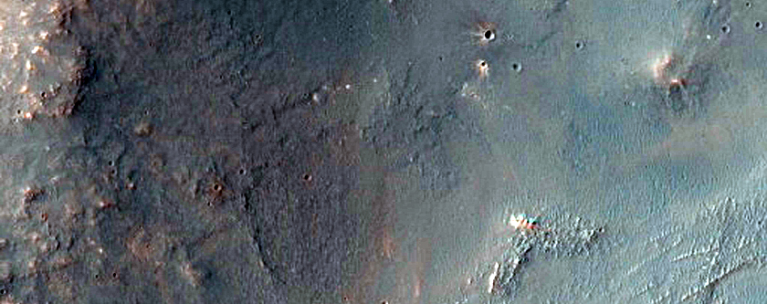 Candidate Recent Impact Site
