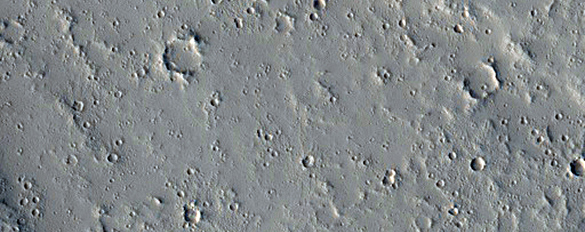 Candidate Recent Impact Site
