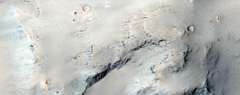Well-Preserved Impact Crater
