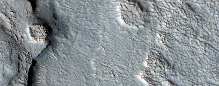 Layers in Protonilus Mensae Region
