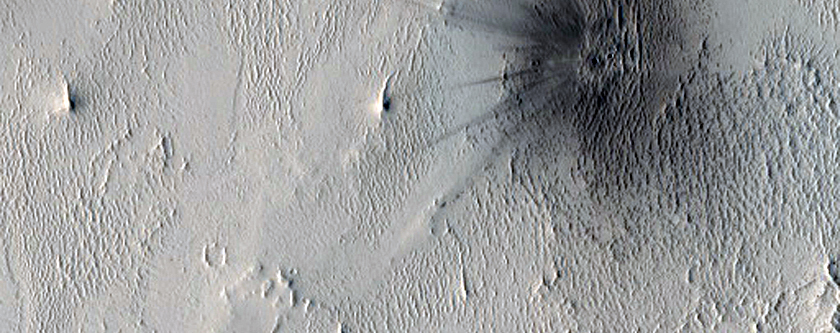 Candidate Recent Impact Site
