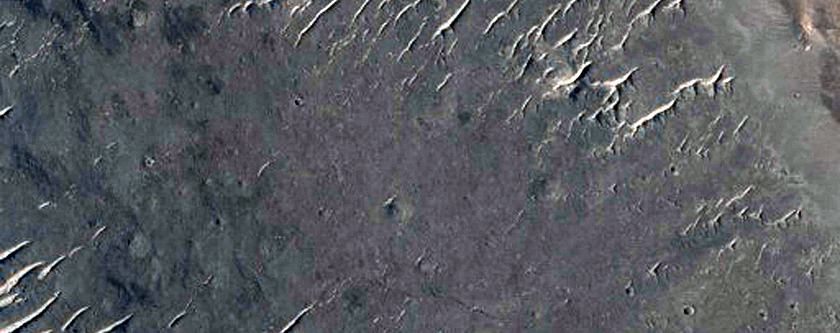 Layers in Aeolis Mensae
