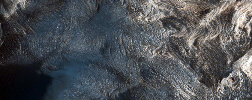 Ganges Chasma Interior Layered Deposits
