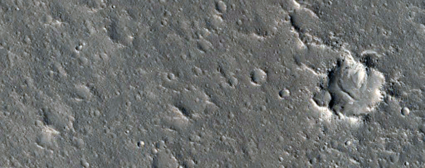 Thermal Unit Boundary in Utopia Planitia
