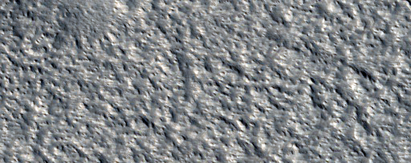 Fractured Terrain in Ascuris Planum
