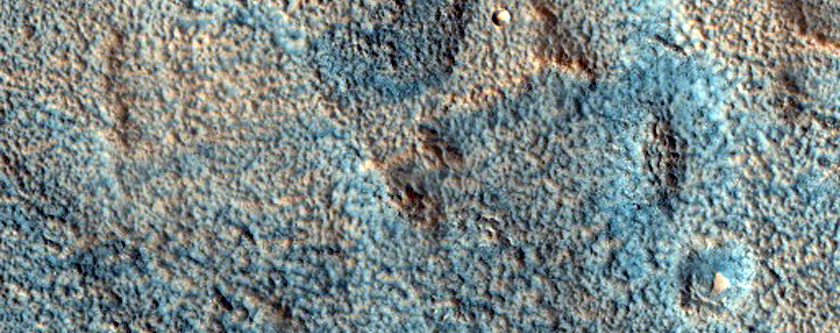 Ridge in Utopia Planitia
