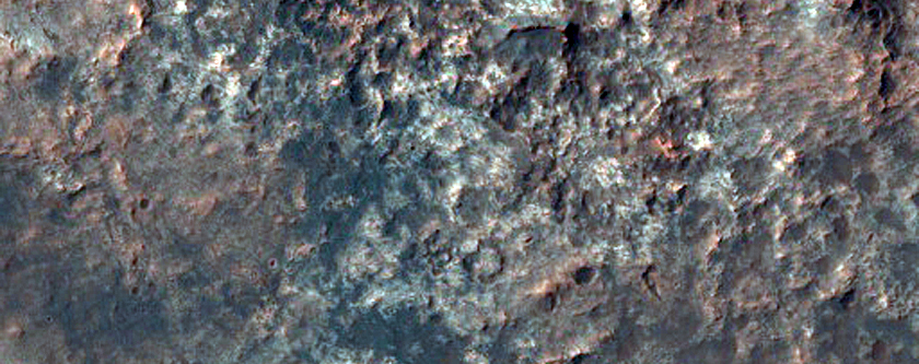 Inverted Channels in Eridania Region
