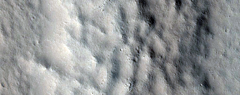 Ridge in Utopia Planitia
