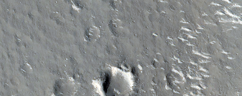 Scarp in Utopia Planitia
