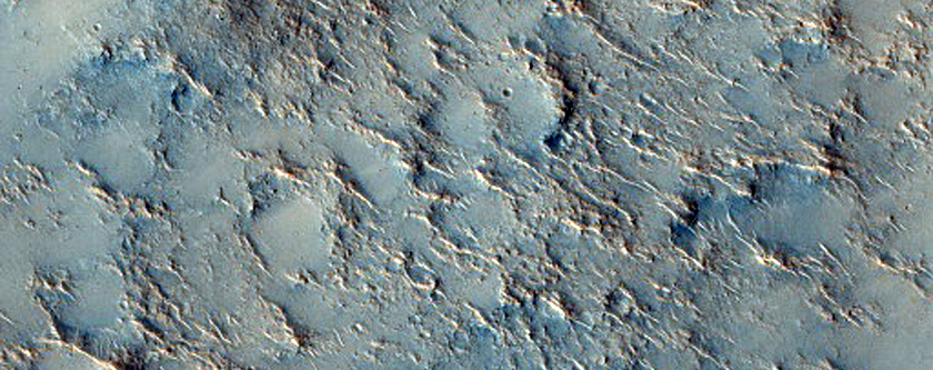 Fractured Terrain in Isidis Planitia
