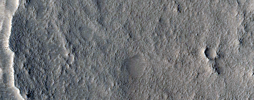 Layers in Depression East of Arabia Terra
