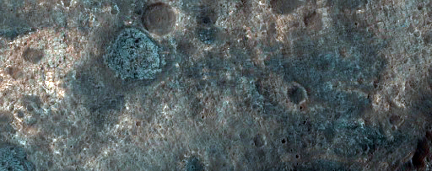 Terrain North of Coprates Chasma