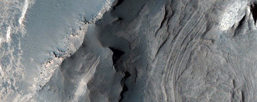 Ridges on Ceti Mensa
