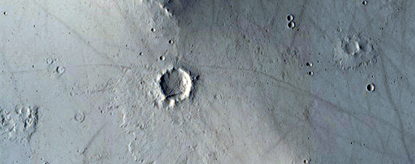 Candidate Recent Impact Site
