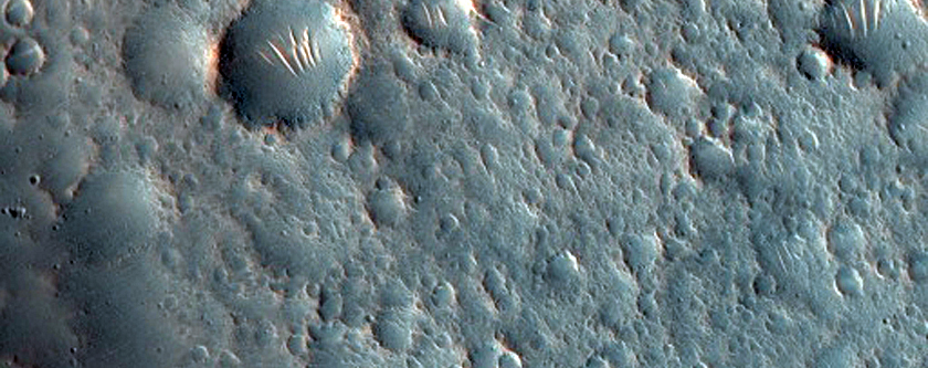 Layers Exposed in Depression North of Nilokeras Scopulus
