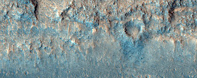 Layers along Kasei Valles
